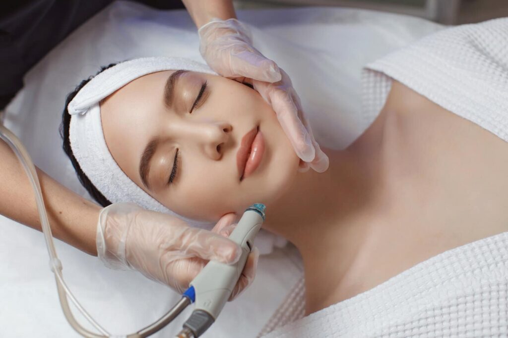 Pampering skin with a magical facial – Dermalinfusion